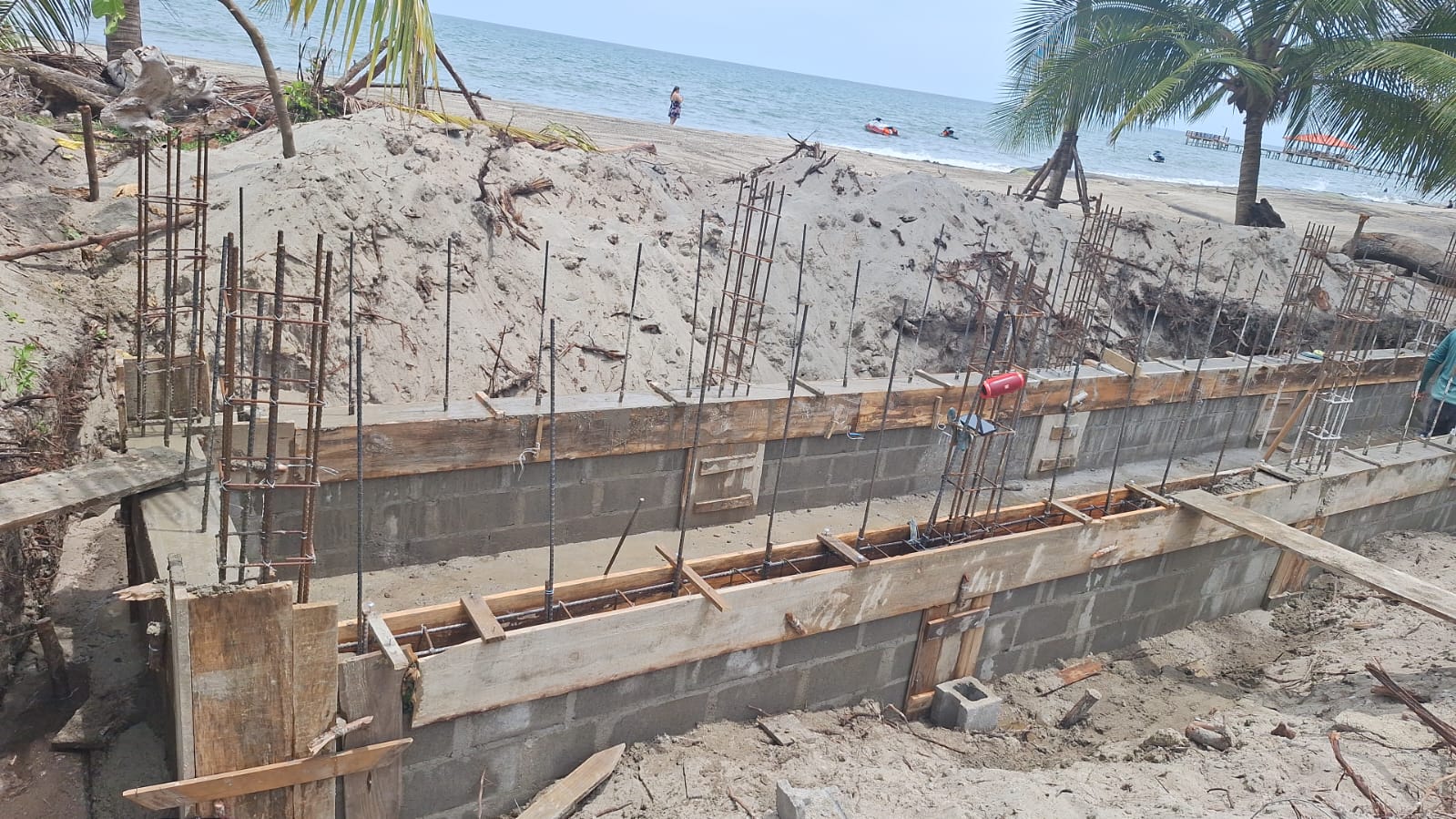 Construction underway at the biobank